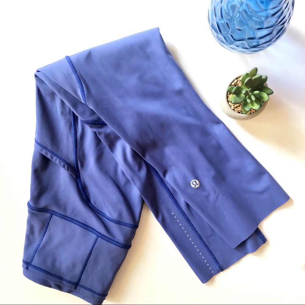 Lululemon High-Rise Crop Legging Violet 2 - Picture 7 of 11